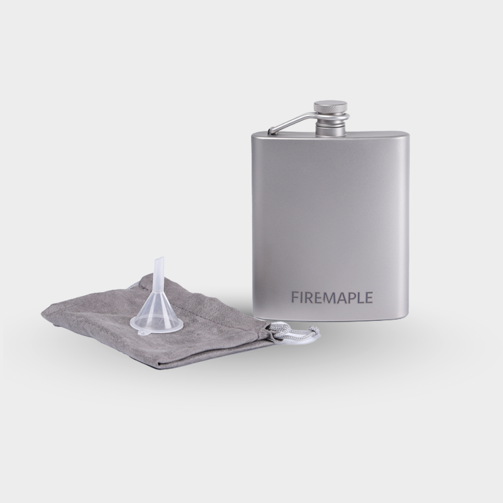 Bacchus Titanium Hip Flask