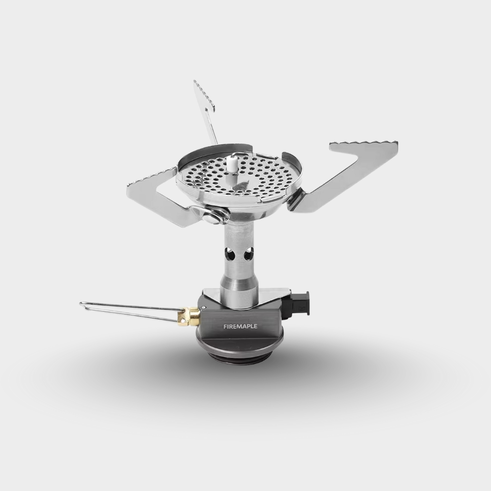 Portable camping stove on a white background #color_standard
