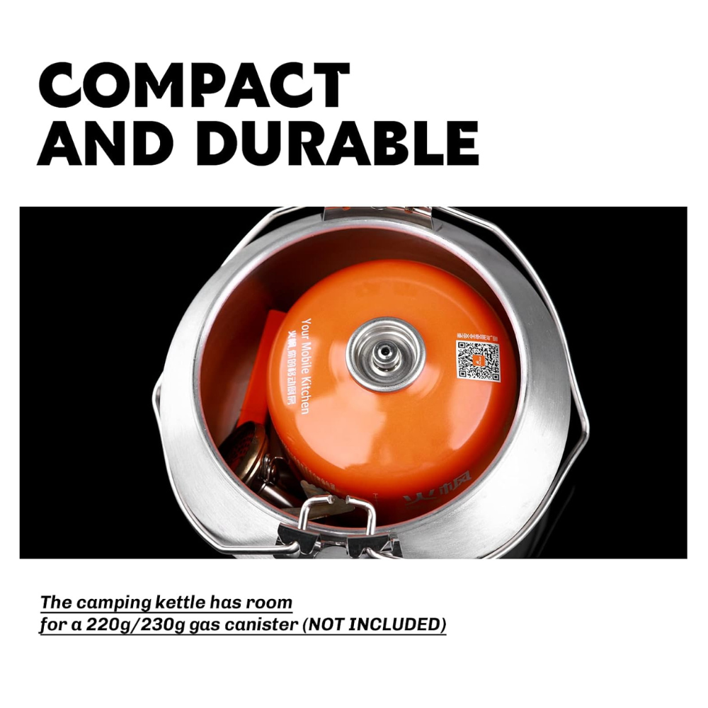 Nimbus 1.2L Aluminum Kettle