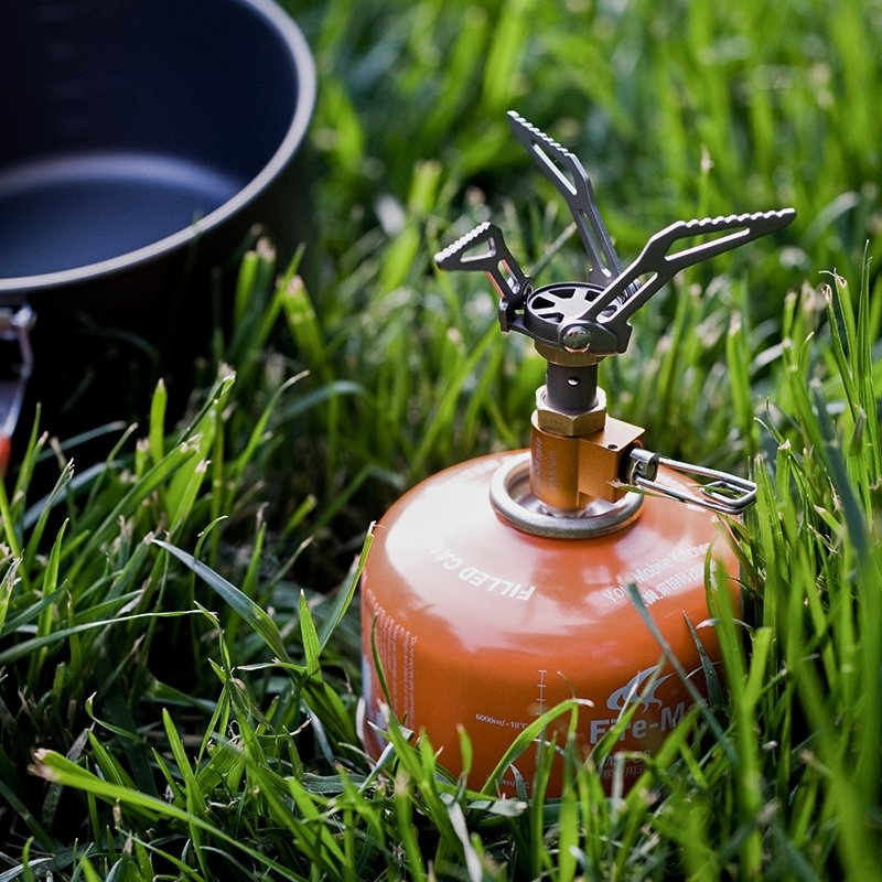 300-T Titanium Backpacking Stove - Fire Maple #color_orange