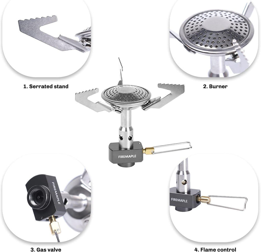 Buzz Portable Backpacking Stove | 2.6 oz | 3100W