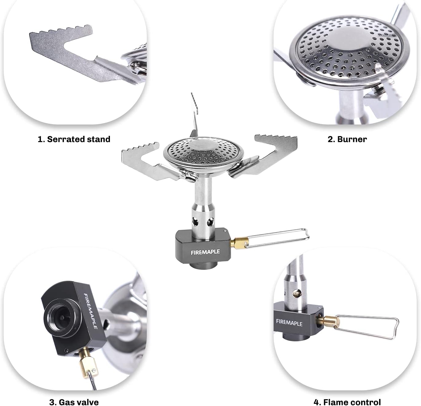 Buzz Portable Backpacking Stove | 2.6 oz | 3100W