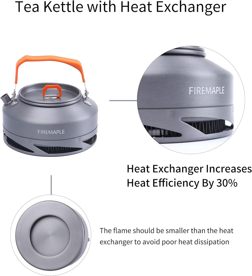Feast XT1 Aluminum Kettle | 0.8L