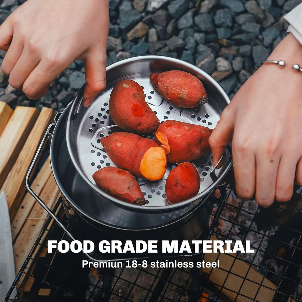 Antarcti Stainless Steel 1.8L Billy Pot