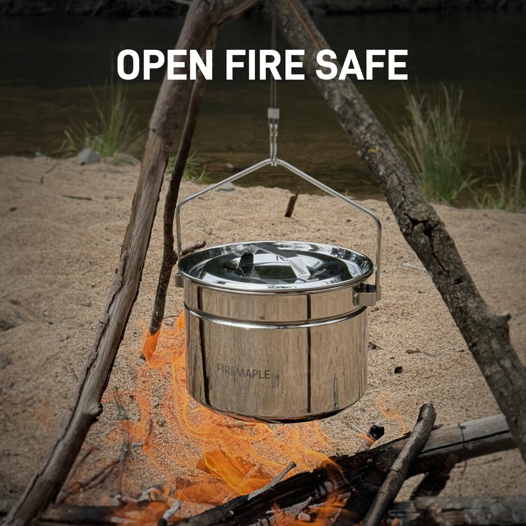 Antarcti Stainless Steel 1.8L Billy Pot