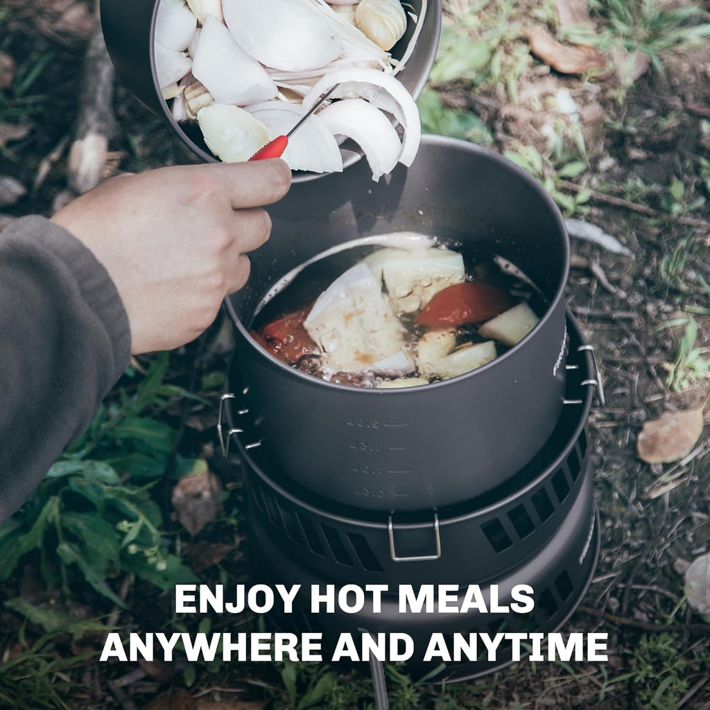 Cooking Kit W/ Gas Burner