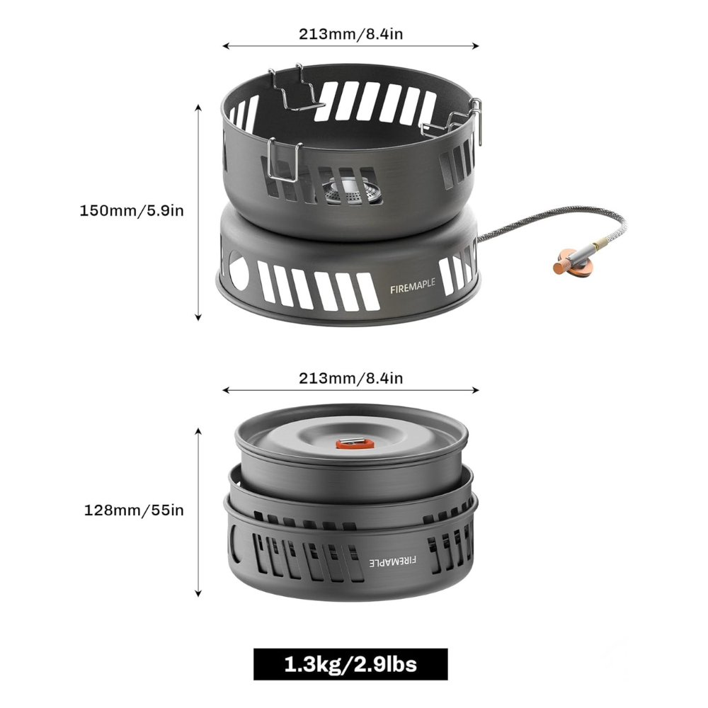 Cooking Kit W/ Gas Burner