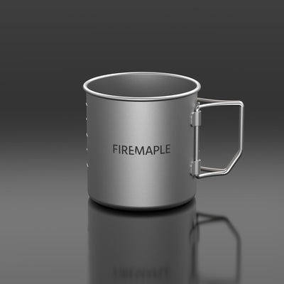 Alti Titanium Coffee Cup / Pot - Fire Maple