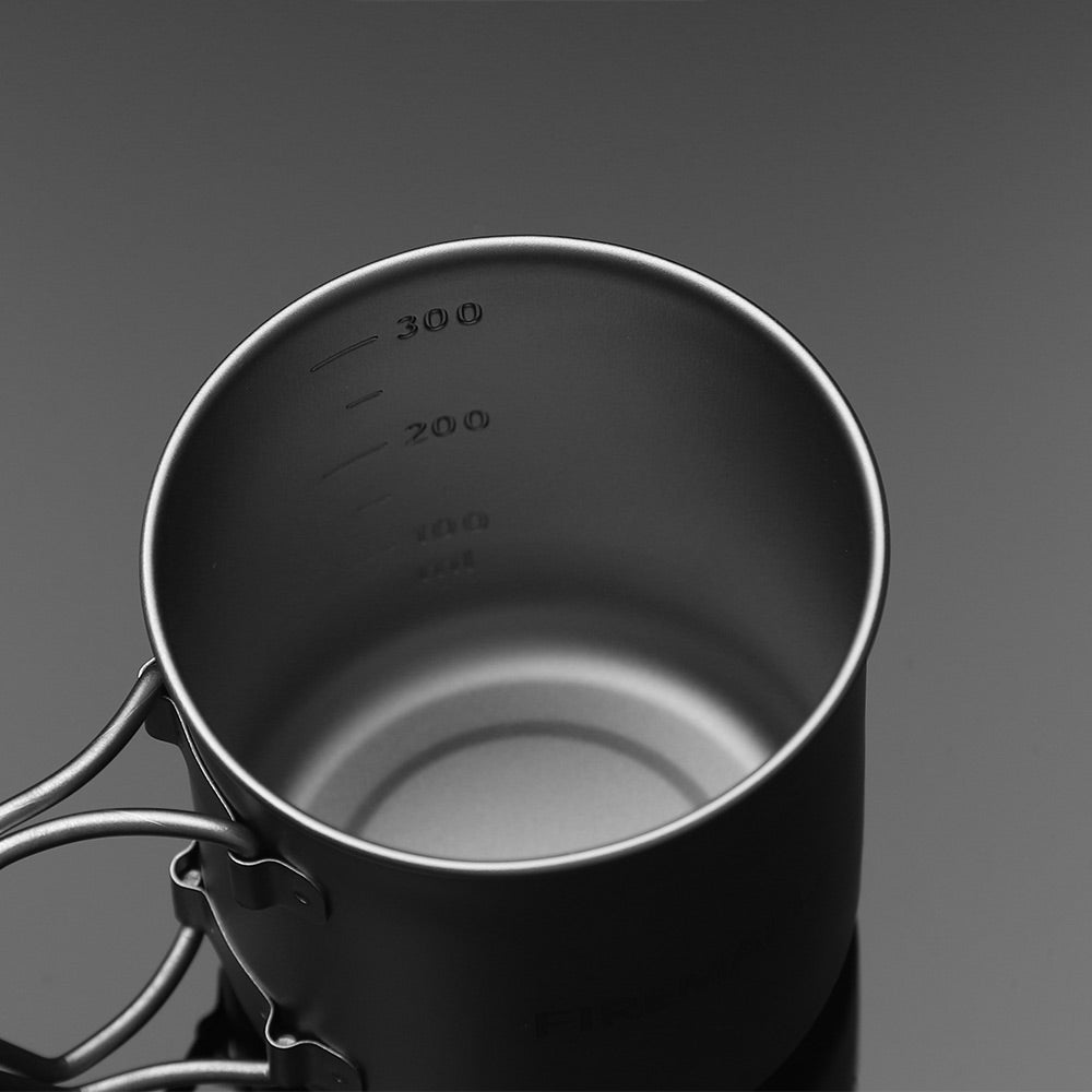 Alti Titanium Coffee Cup / Pot - Fire Maple #color_300ml