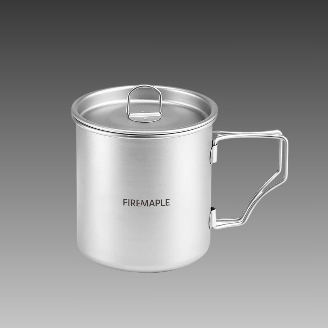 Alti Titanium Coffee Cup / Pot - Fire Maple