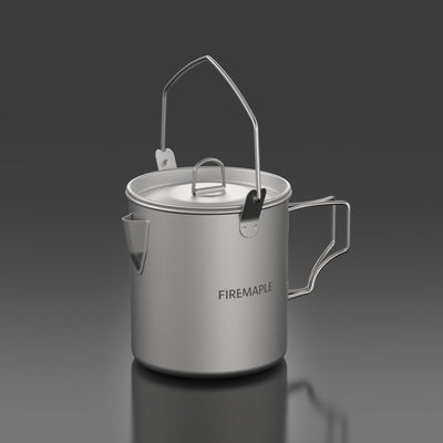 Alti Titanium Coffee Cup / Pot - Fire Maple