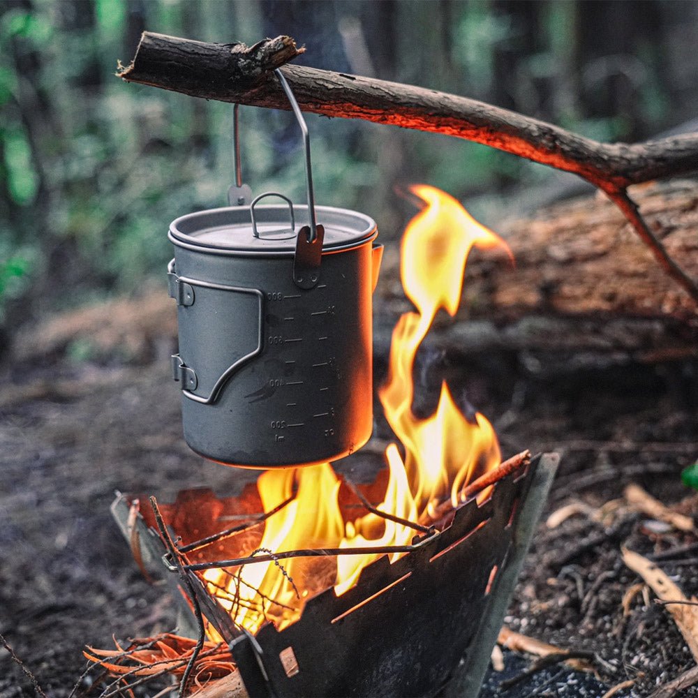 FireMaple Alti: Lightweight Camping Titanium Mug for Backpacking