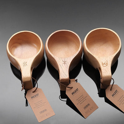 Ancest Bushcraft Wooden Coffee Cup - Fire Maple