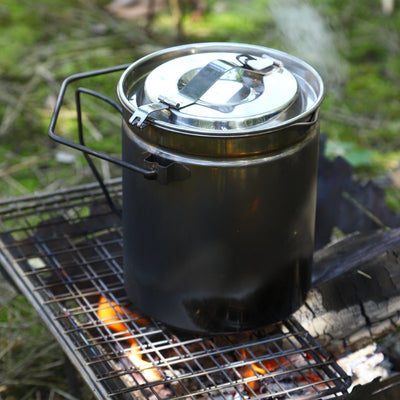 Antarcti 1.2L Camping Pot with Lid - Fire Maple