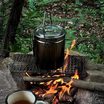 Antarcti 1.2L Stainless Steel Pot - Fire Maple