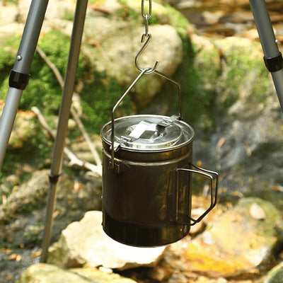Antarcti 1.2L Stainless Steel Pot - Fire Maple