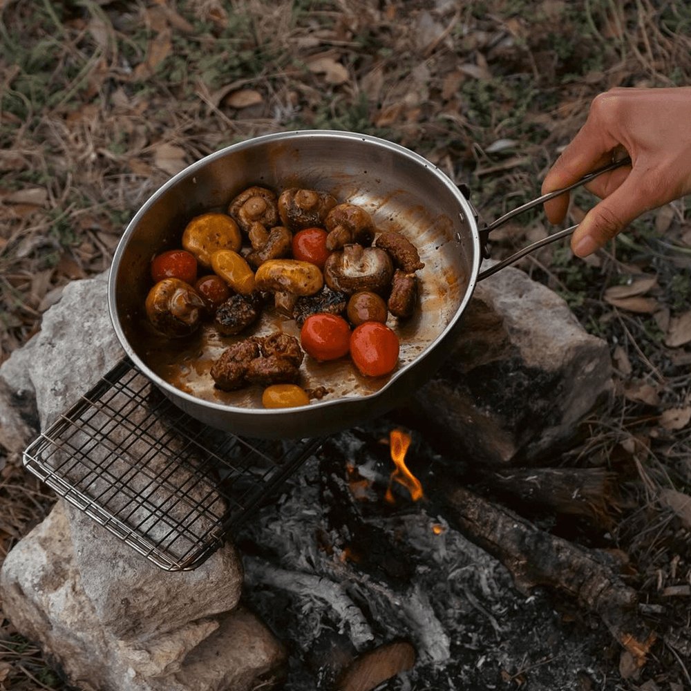Antarcti 8" Frypan Stainless Steel Cookware - Fire Maple