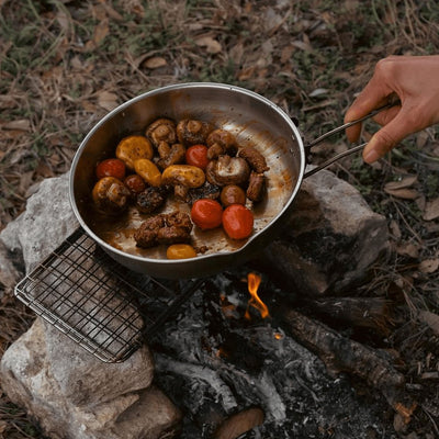 Antarcti 8" Frypan Stainless Steel Cookware - Fire Maple