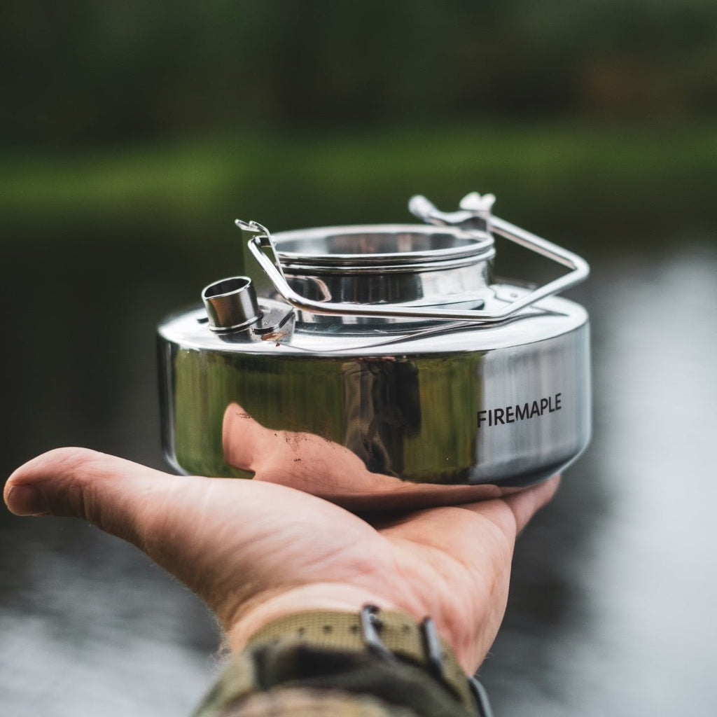 Antarcti Stainless Steel Coffee Kettle - Fire Maple #color_0.6L