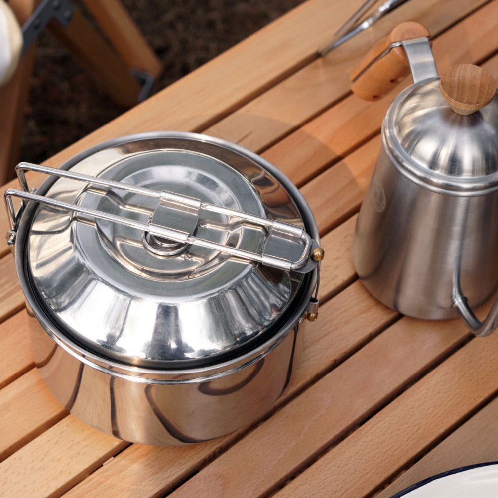 Antarcti Stainless Steel Cook Pot - Fire Maple