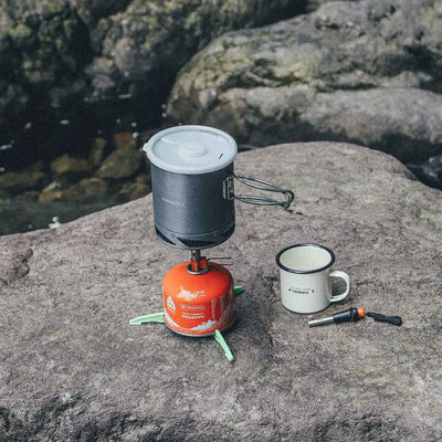 Coral Enamel Mug - Fire Maple