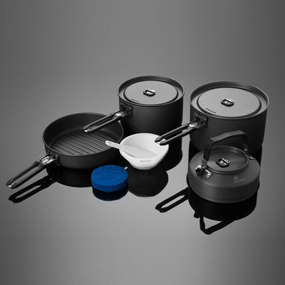 Feast 4 Aluminum Cookware - Fire Maple#color_black