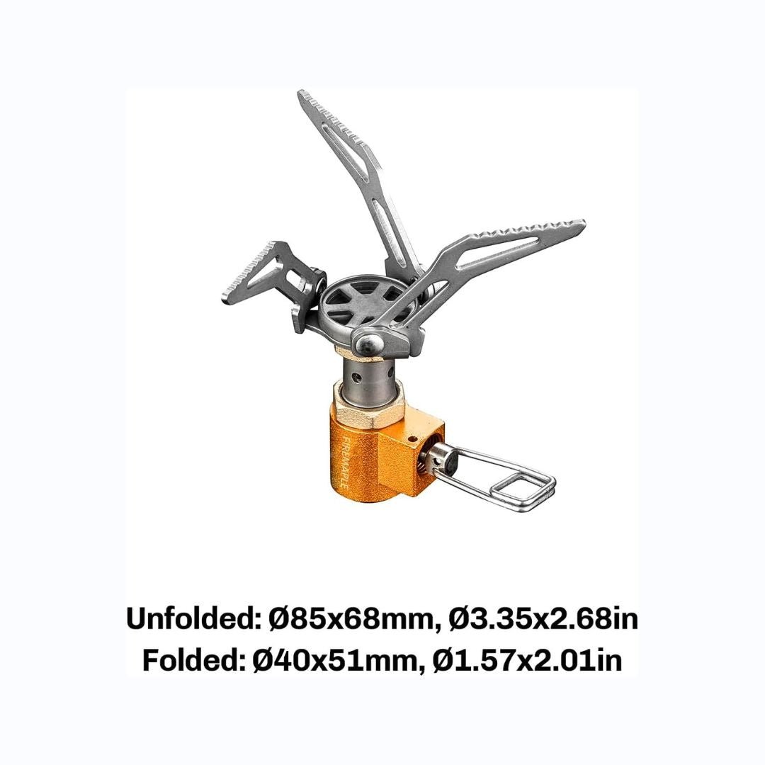 FMS - 300T Titanium GAS STOVE | 1.6oz | 2600W - Fire Maple #color_orange