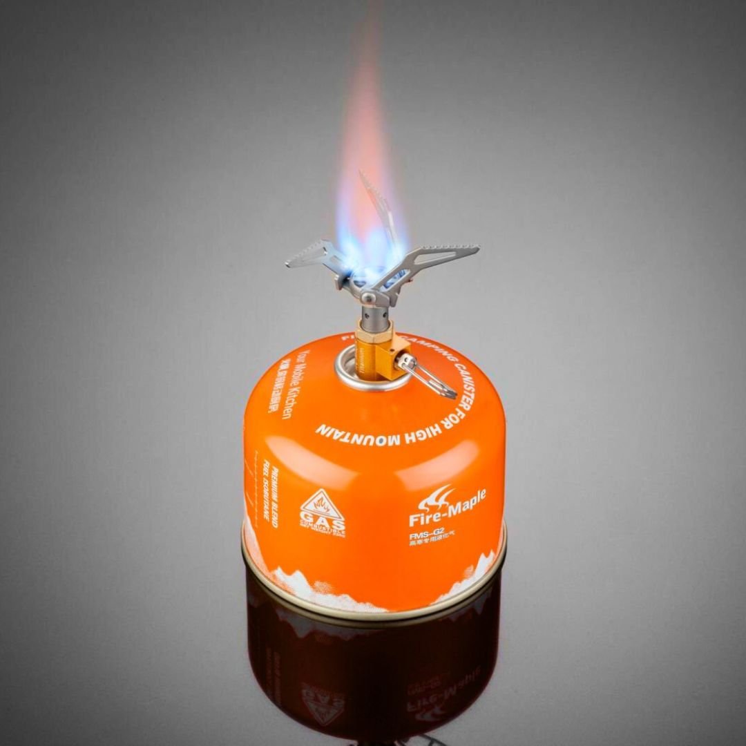 FMS - 300T Titanium GAS STOVE | 1.6oz | 2600W - Fire Maple #color_orange