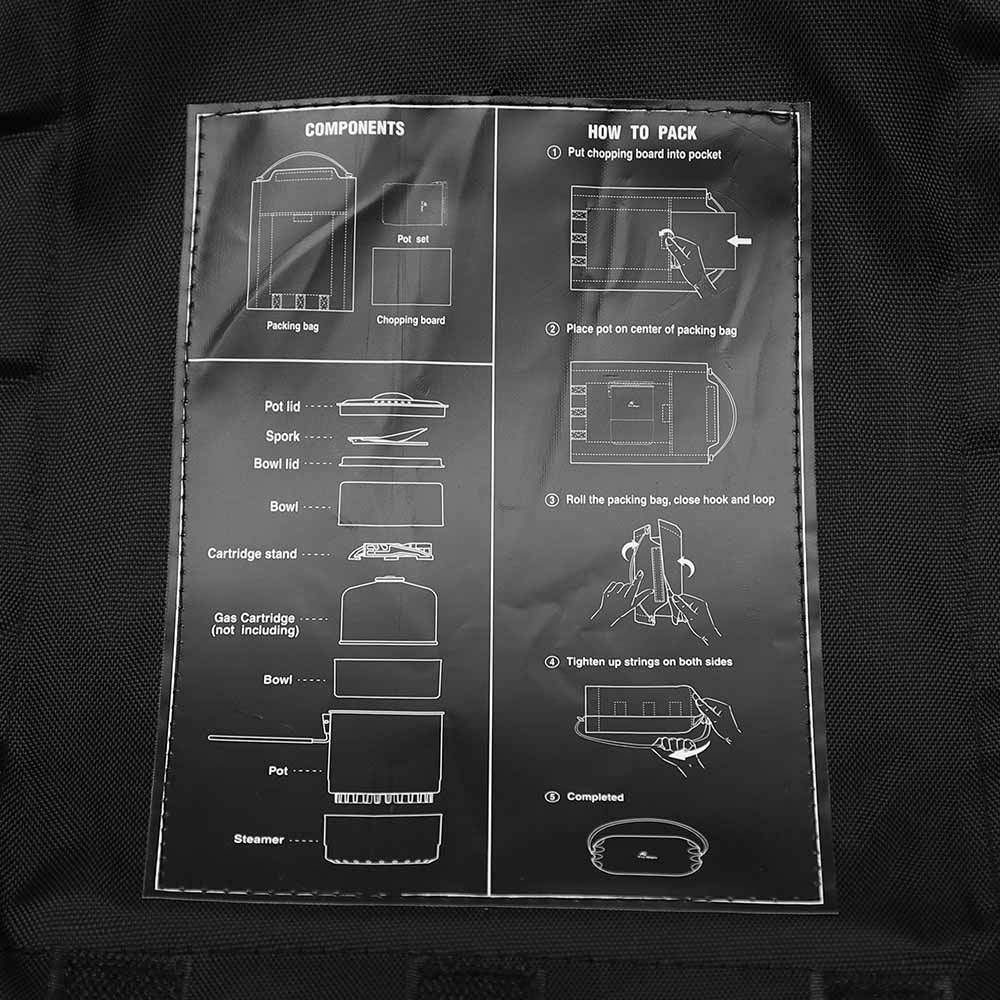 Island Steamer Kit - Fire Maple