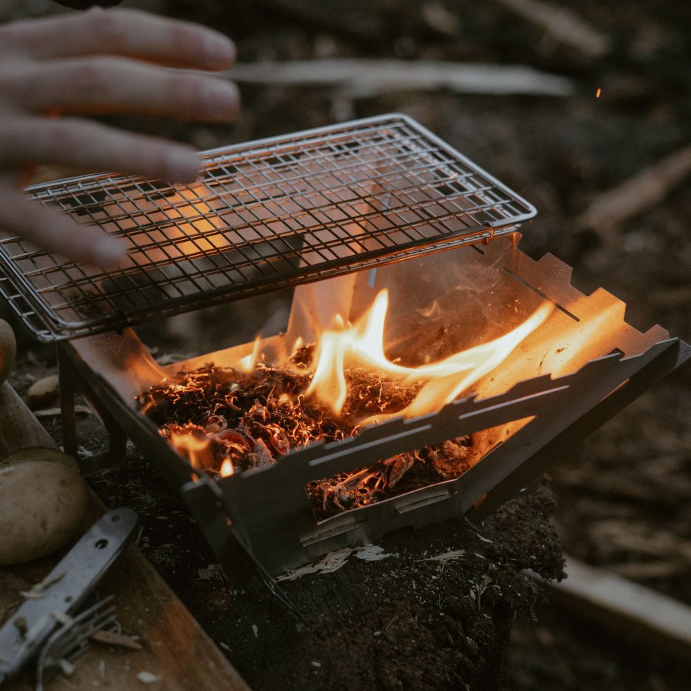 Maverick Wood Stove - Fire Maple
