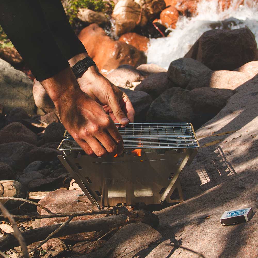 Maverick Wood Stove - Fire Maple