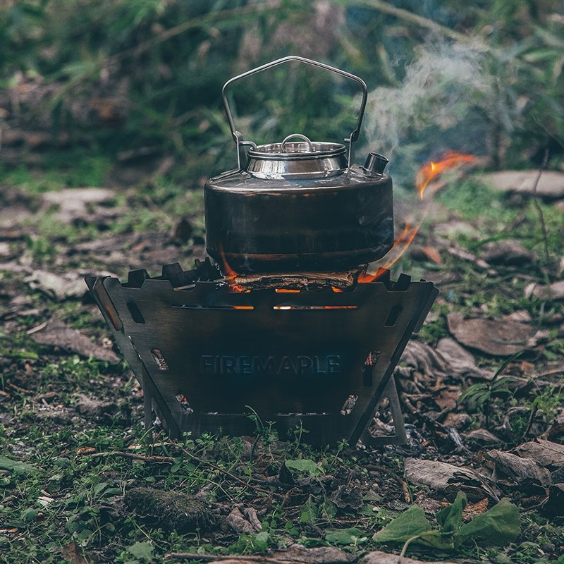 Maverick Wood Stove - Fire Maple