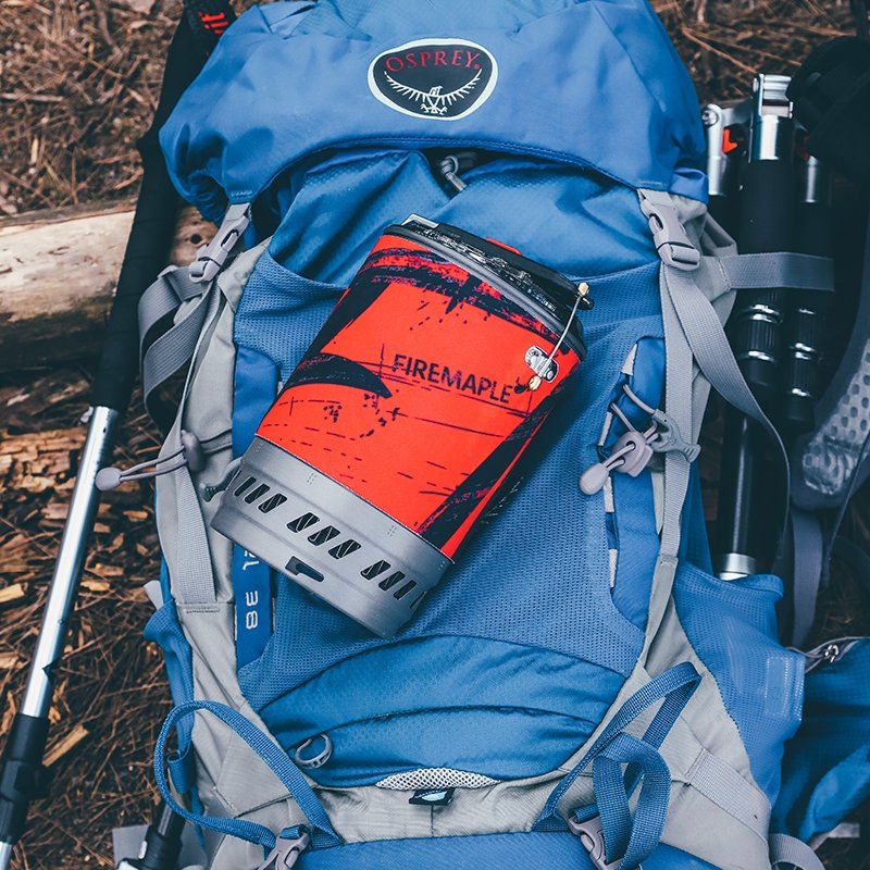 Polaris Pressure Regulator Cooking System - Fire Maple#color_red