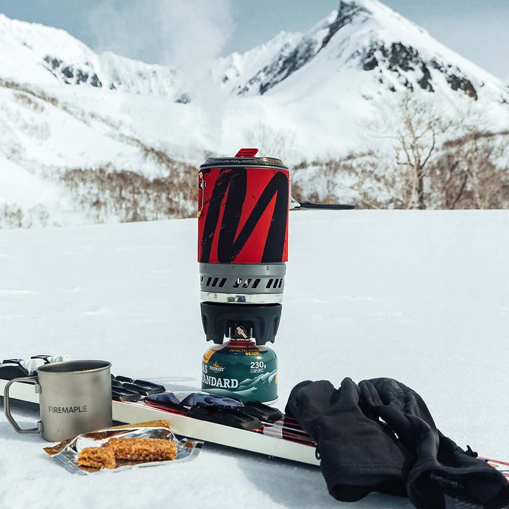 Polaris Pressure Regulator Cooking System - Fire Maple#color_red