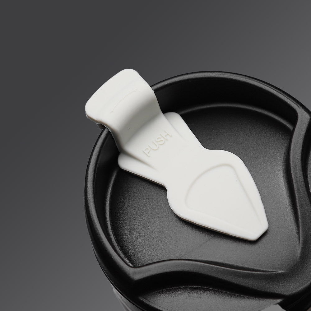 Silicone Collapsible Coffee Cup 350ml - Fire Maple