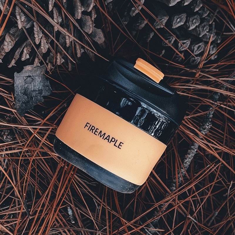 Silicone Collapsible Coffee Cup 350ml - Fire Maple