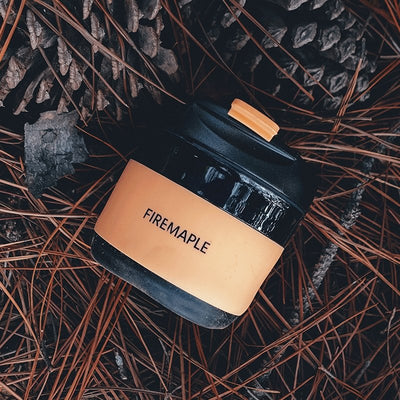 Silicone Collapsible Coffee Cup 350ml - Fire Maple