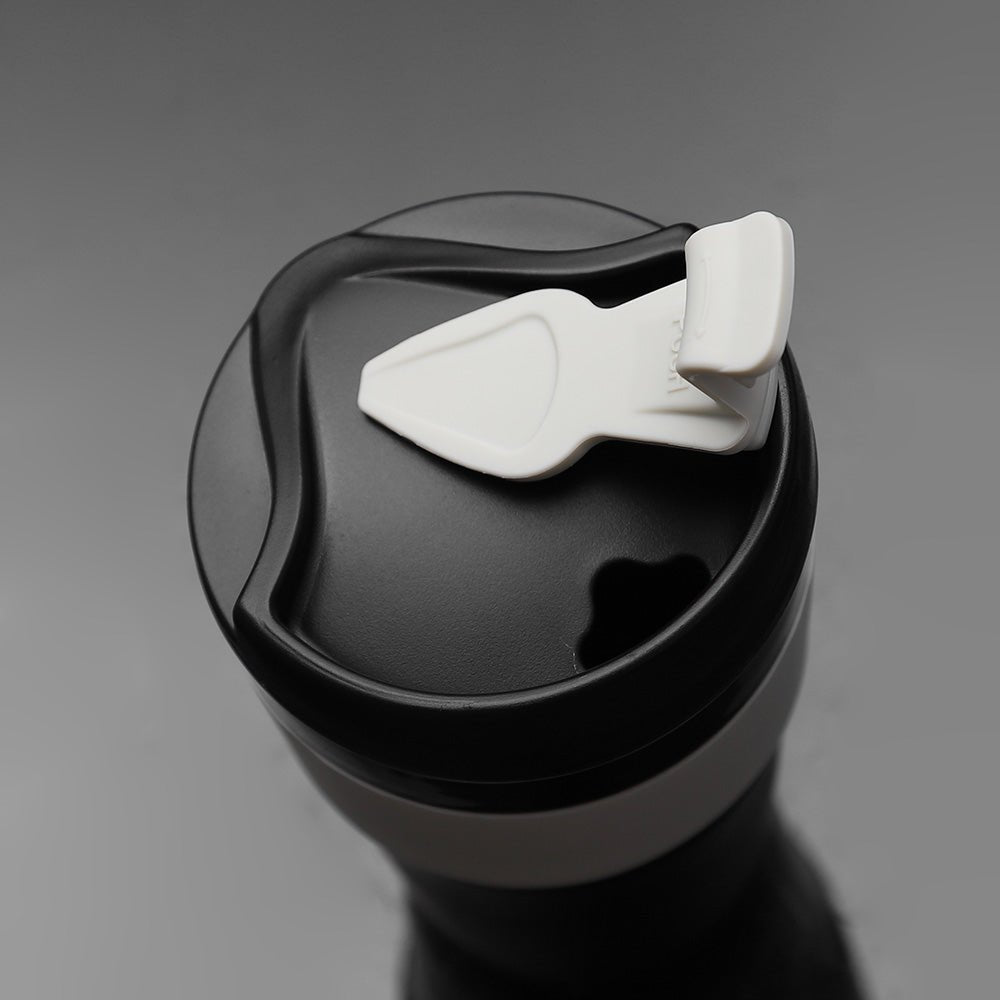 Silicone Collapsible Coffee Cup 350ml - Fire Maple