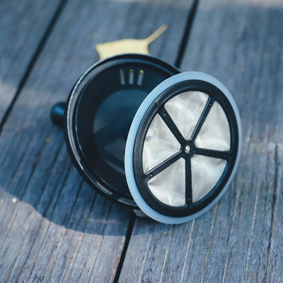 Star French Press Coffee Filter - Fire Maple