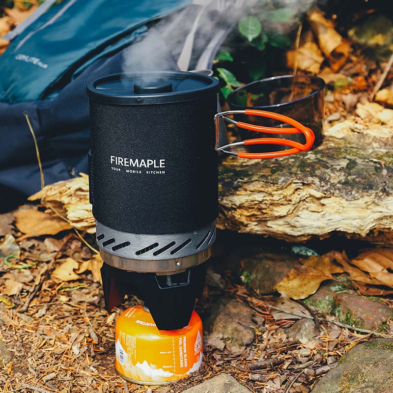 Maple Cooker FireMaple X1 Cooking System | Jetboil Alternative for Camping & Hiking ...