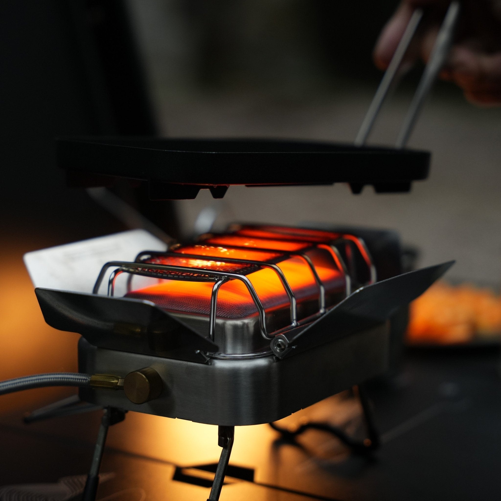 BONFIRE GO OUTSIDE ガスストーブ fire maple Sunflower X Stove/Gas Heater | 2-in-1 Outdoor Cooking & Heating