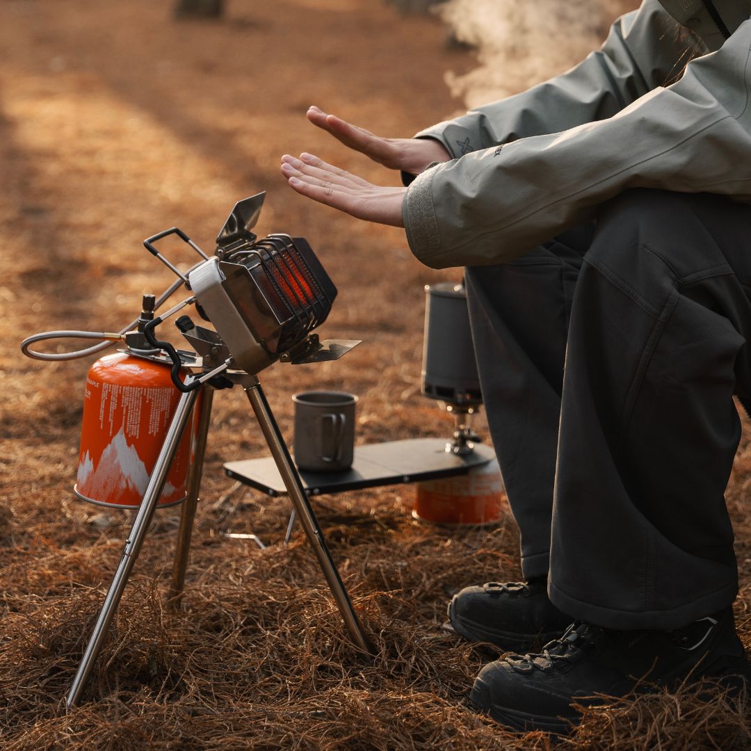 Sunflower X Stove/Gas Heater | 2-in-1 Outdoor Cooking & Heating