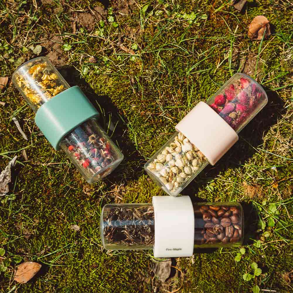 Tea and Coffee Container - Fire Maple