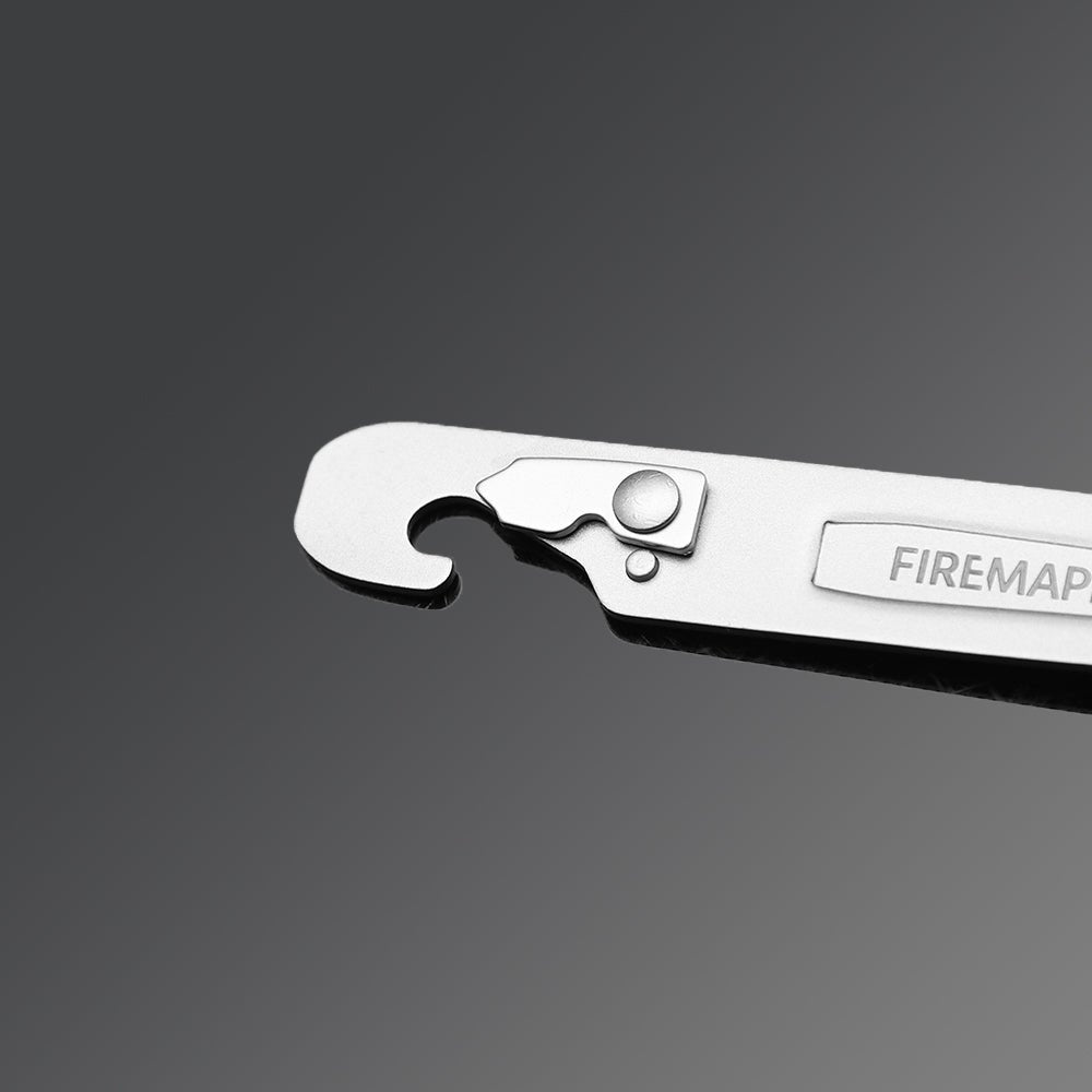 Woodpecker Three-in-one Titanium Spork - Fire Maple