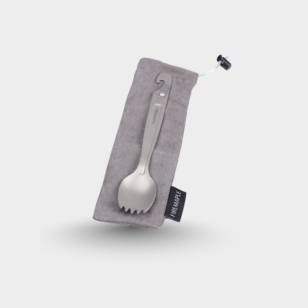 Woodpecker Three-in-one Titanium Spork